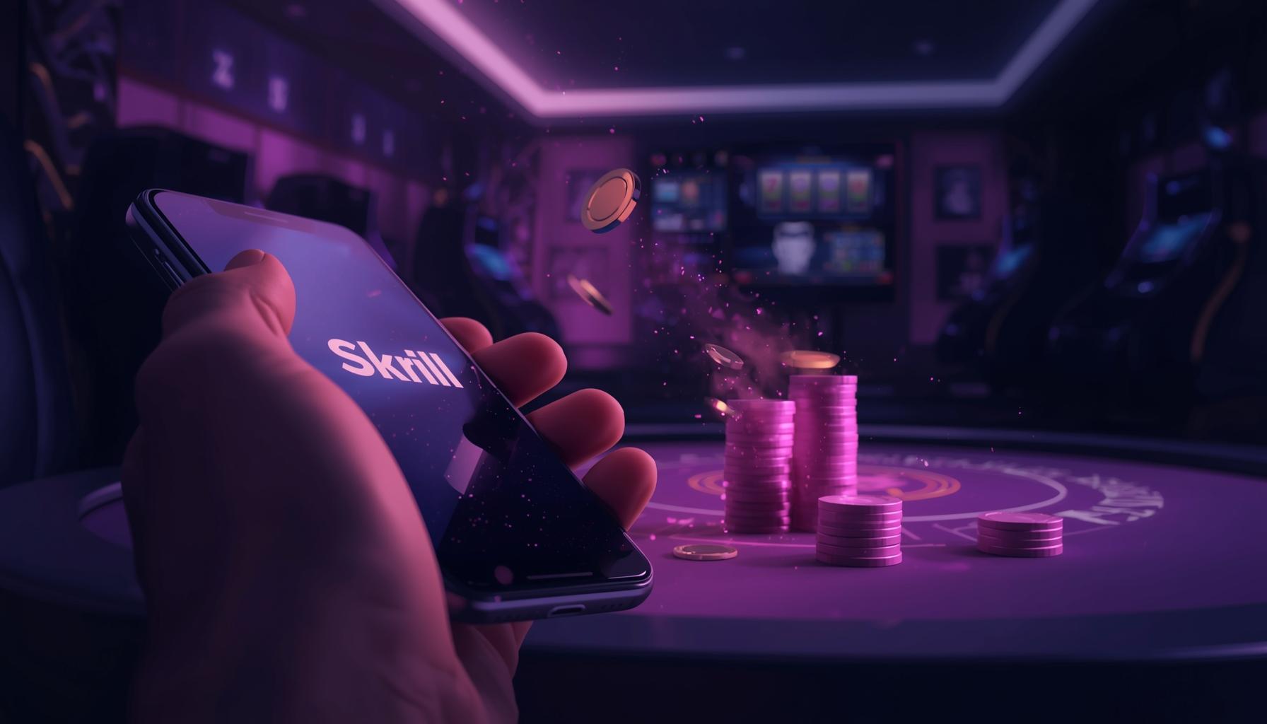 Einzahlungen und Auszahlungen im Skrill Casino